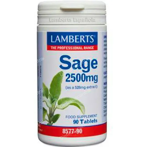 Lamberts SALVIA 2500mg 90 Tabs – imagen 3