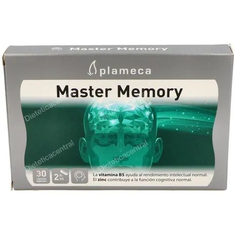 Plameca Master Memory 30 Cápsulas Vegetales – imagen 2