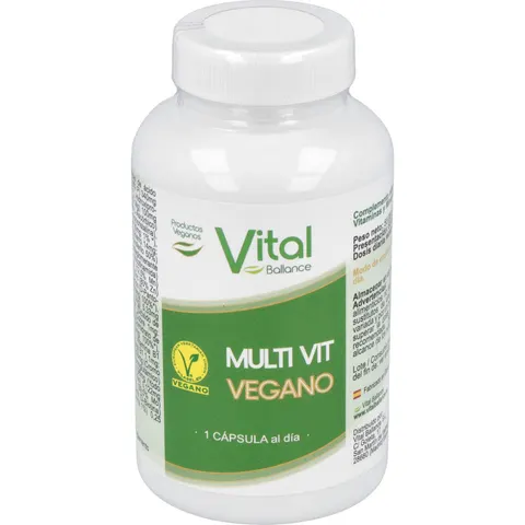 Vital ballance multivit vegano 60cap. – imagen 2