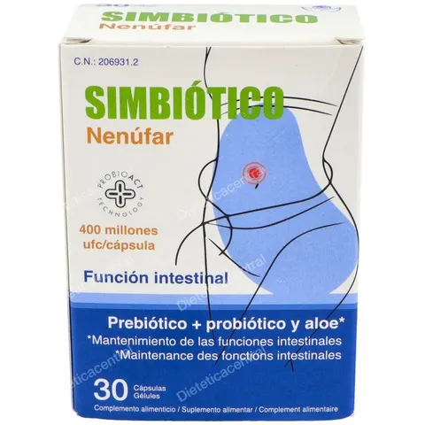 Bioserum Simbiótico Nenúfar 30 Caps – imagen 2
