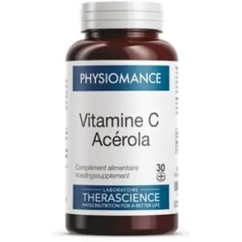 Therascience physiomance vitamina c acerola 30comp.mast. – imagen 2