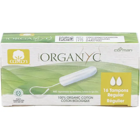 Organyc tampones regular 16ud. – imagen 2
