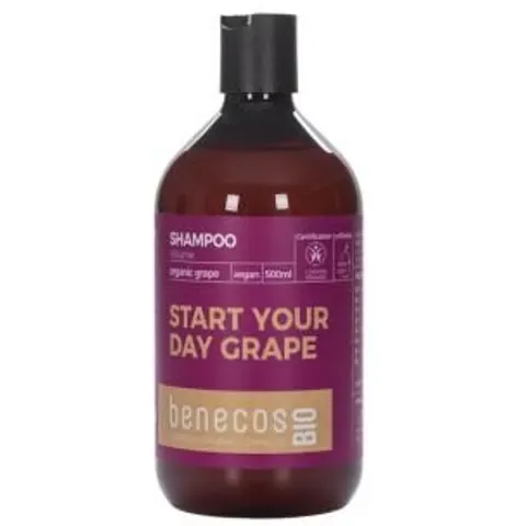 Benecos Bio Champú Volumen Uva 500 ml – imagen 2