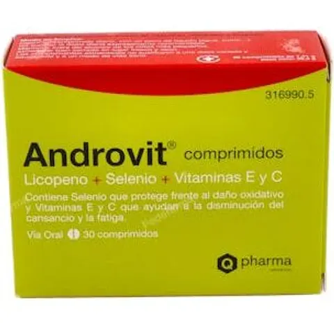 Androvit 30 comprimidos – imagen 2