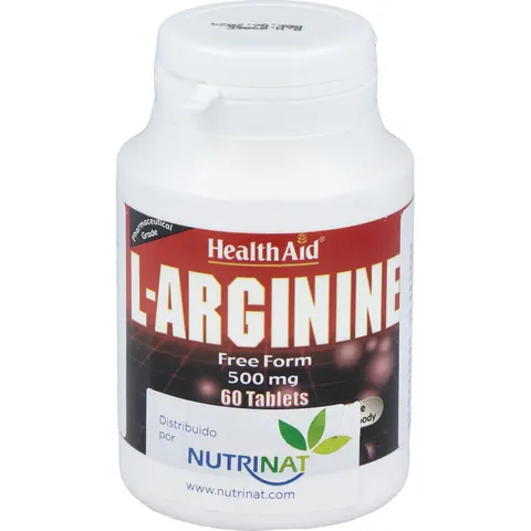 HealthAid Arginina 60 comp – imagen 2