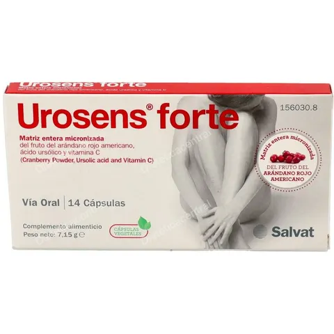 Salvat Urosens Forte 14 Cápsulas – imagen 2