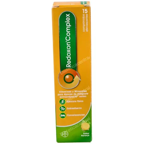 Redoxon Complex Vitamina C, E, Zinc 15 Comprimidos Efervescente – imagen 4