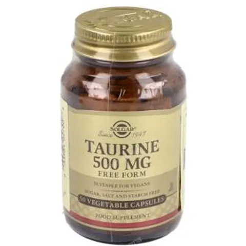 Solgar Taurina 500 mg 50 cápsulas – imagen 2