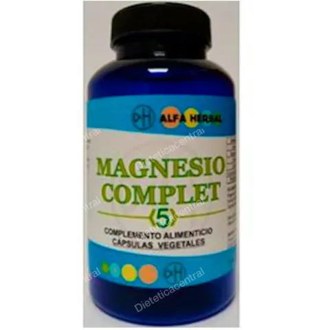 Alfa herbal magnesio complet 5 90cap. – imagen 2