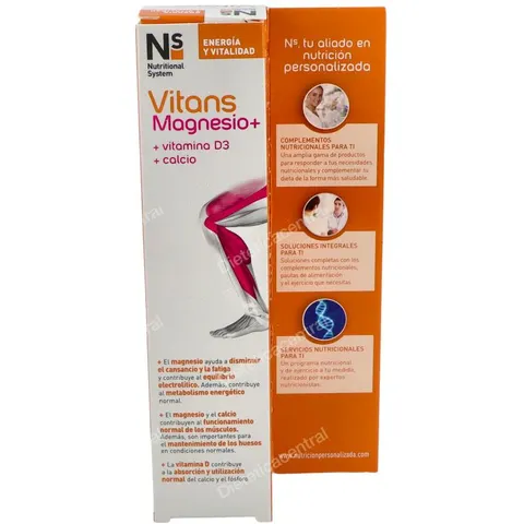 NS Nutritional System Ns Vitans magnesio+ 15comp – imagen 3