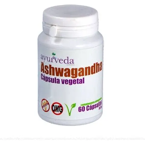 Ayurveda Ashwagandha 60 Caps – imagen 2