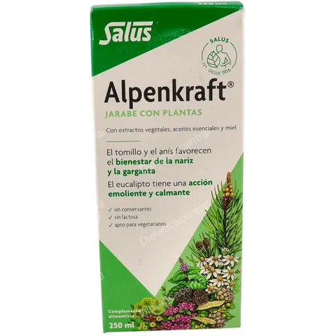 Salus ALPENKRAFT JARABE 250ml – imagen 2