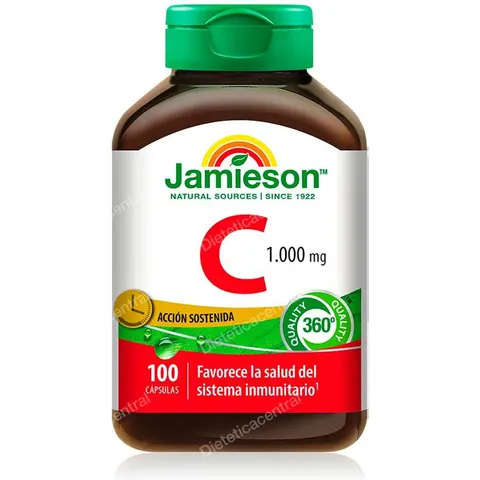 Jamieson vitamina c 1000 mg tr ac ret 100 comp – imagen 2