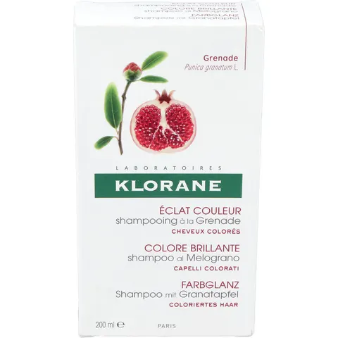 Klorane champu a la granada 200ml. – imagen 2