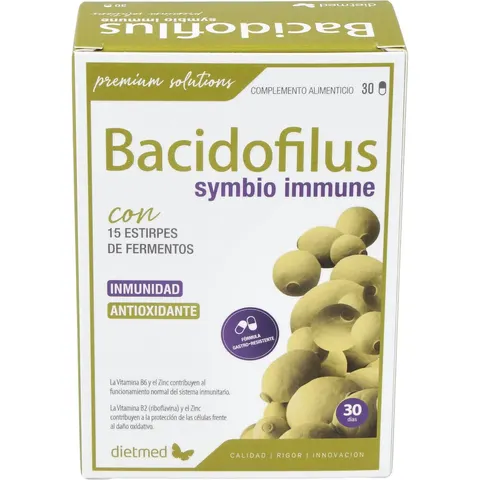 Dietmed Bacidofilus Symbio 30 Cápsulas – imagen 2