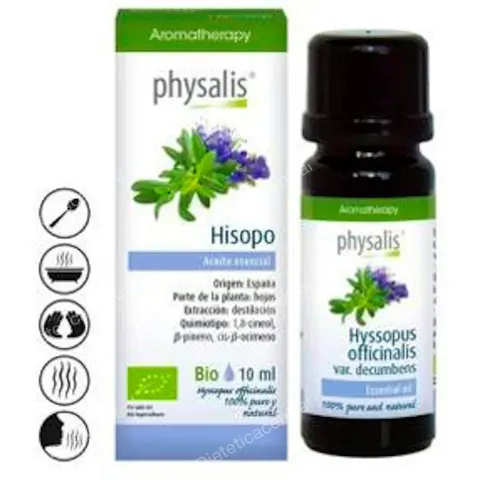 Physalis Esencia Hisopo 10 ml – imagen 2
