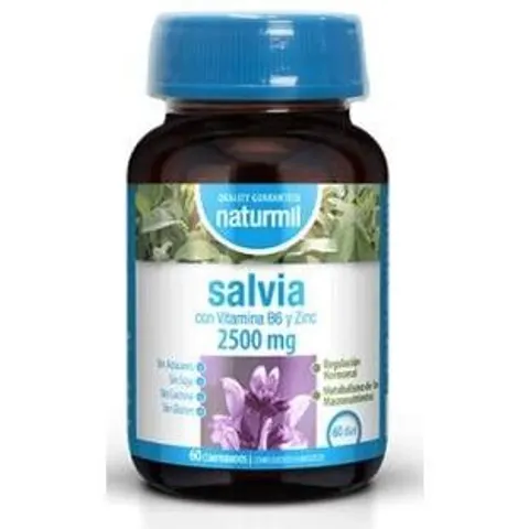 Naturmil Salvia 2500mg 60comp – imagen 3