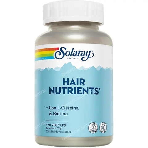 Solaray hair nutrients 60cap. – imagen 2
