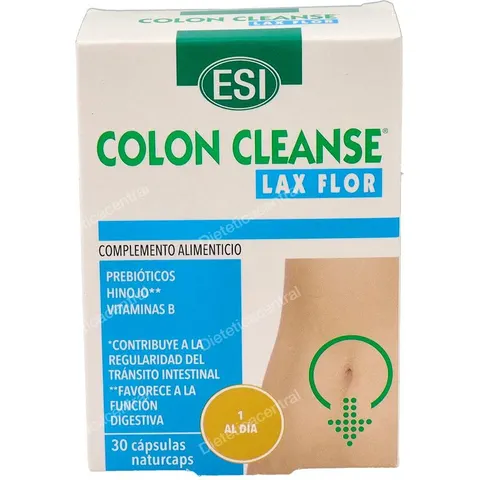 ESI Colon Cleanse Lax Flor 30caps – imagen 3