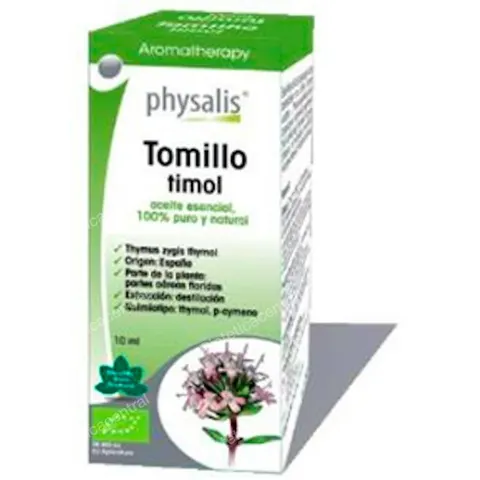Physalis Esencia Tomillo Timol 10Ml Bio – imagen 2