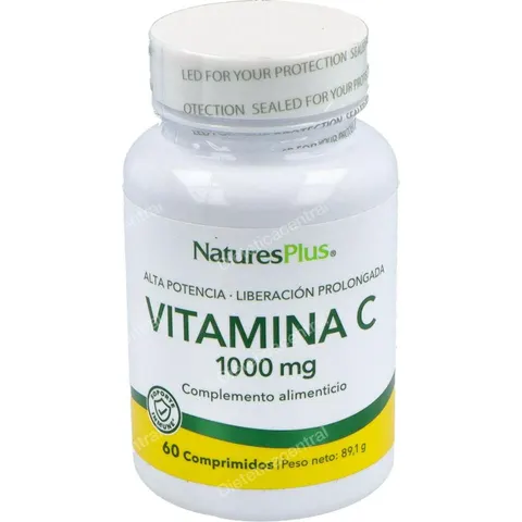NaturesPlus Vitamina C de 1000 mg 60 Comprimidos – imagen 2
