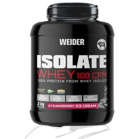 Weider Isolate Whey 100 CFM fresa 2 Kg – imagen 3