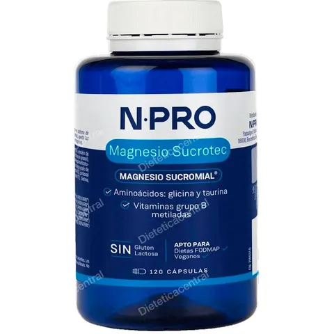 Npro magnesio sucrotec 120cap. – imagen 2