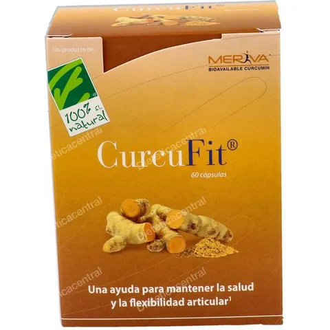 100% Natural CurcuFit 60 Cápsulas – imagen 2