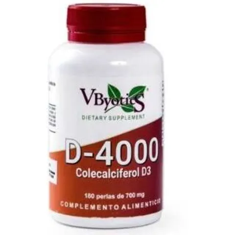 Vbyotics Vitamina D3 4000Ui 180 caps – imagen 2