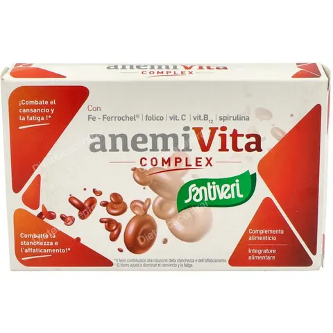 Santiveri Anemivita Complex 40 Cápsulas – imagen 3