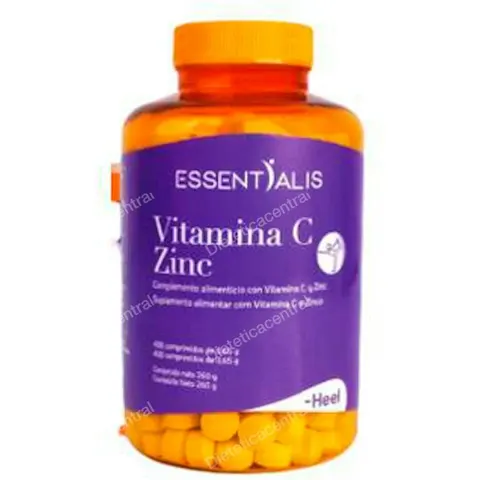 Essentialis Vitamina C Zinc 300 comp – imagen 3