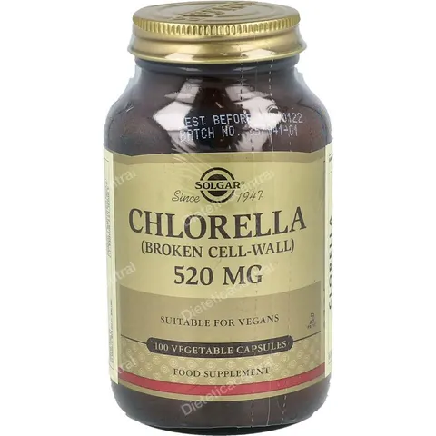 Solgar CHLORELLA 100 VCaps – imagen 3