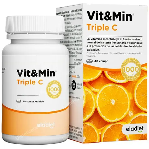 ELADIET Vit&Min Triple C 40 comp – imagen 2