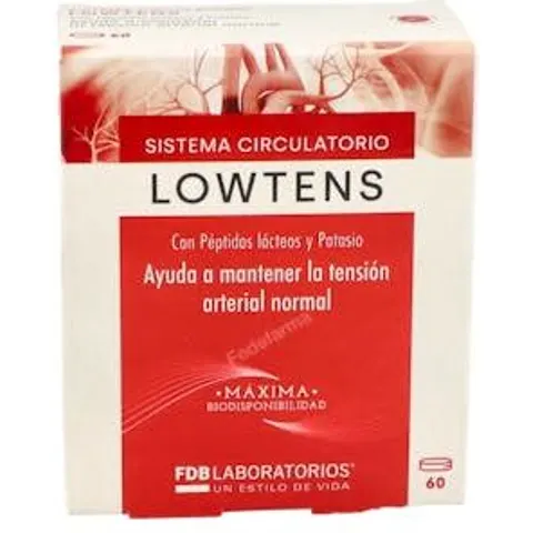 FDB Laboratorios Lowtens Péptidos Lácticos 60 Comprimidos – imagen 2