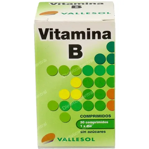 Vallesol vitamina b complex 30comp – imagen 2