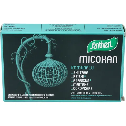 Santiveri micosan immunflu 40cap. – imagen 2