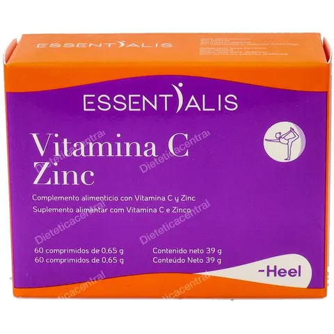 Essentialis Vitamina C Zinc 60 Comprimidos – imagen 3