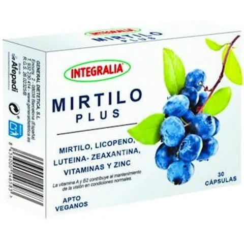 Integralia Mirtilo Plus 30 Caps – imagen 2