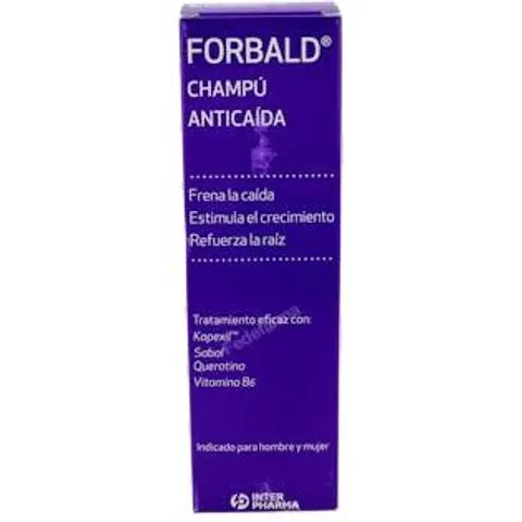 FORBALD champú 250ml – imagen 3