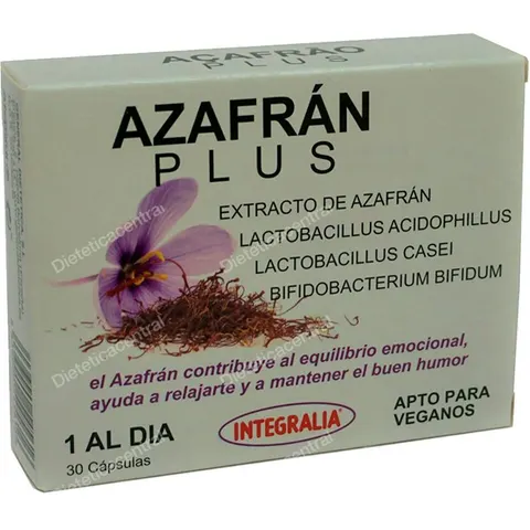 Integralia Azafrán Plus 30 Caps – imagen 2