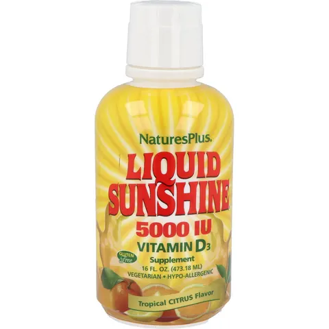 NaturesPlus Vitamina D3 Liquid Sunshine 473 ml – imagen 2