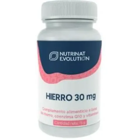 Nutrinat evolution hierro 30mg. 30cap. – imagen 2
