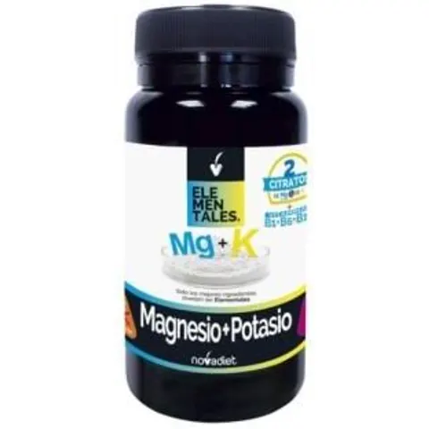 NOVADIET Elementales Magnesio + Potasio 60comp – imagen 2