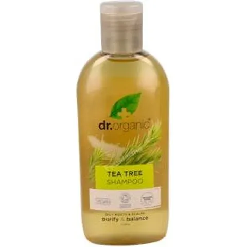 Dr. Organic Champú de Árbol de Té 265ml – imagen 2