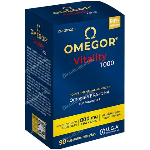 UGA Omegor Vitality 1000 90caps – imagen 2