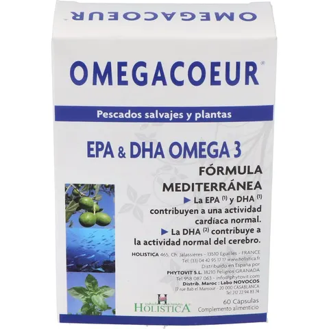 Holística Omegacoeur 60 Cápsulas – imagen 2