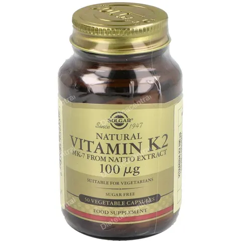 Solgar Vitamina K2 100mcg 50 Caps – imagen 3