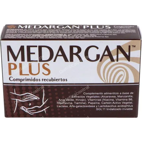 SHEDIR PHARMA Medargan Plus 30caps – imagen 2