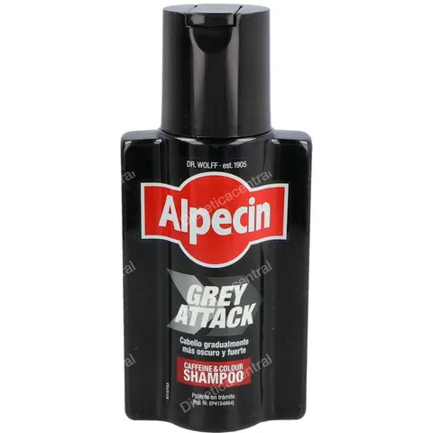 Alpecin Grey Attack Caffeine & Colour Champú 200 ml – imagen 3