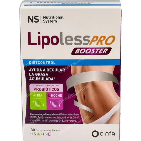 NS Nutritional System Ns Dietcontrol Lipoless Pro Booster 30comp – imagen 3